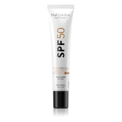 MÁDARA SPF50 opalovací krém na obličej SPF 50 40 ml