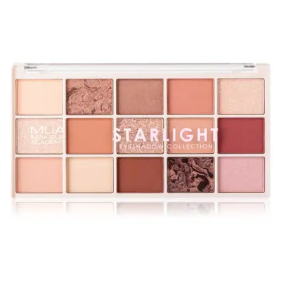 MUA Makeup Academy Professional 15 Shade Palette paletka očních stínů odstín Starlight 12 g