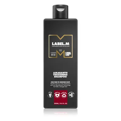 label.m Amaranth zhušťující šampon pro jemné vlasy 300 ml