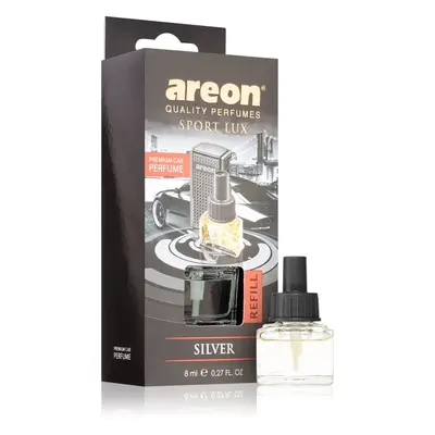 Areon Car Black Edition Silver vůně do auta náhradní náplň 8 ml