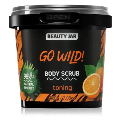 Beauty Jar Go Wild! hydratační tělový peeling s osvěžujícím účinkem 200 g