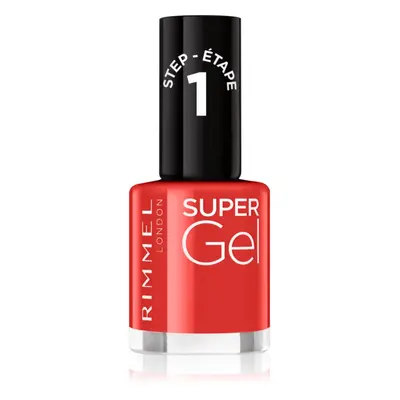 Rimmel Super Gel gelový lak na nehty bez užití UV/LED lampy odstín 097 Party Till Sunset 12 ml