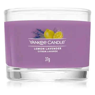 Yankee Candle Lemon Lavender votivní svíčka glass 37 g