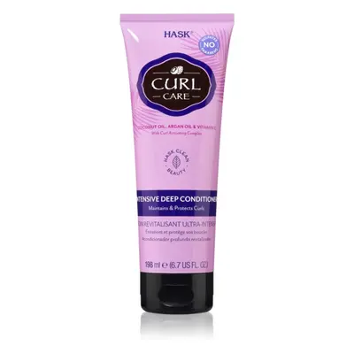 HASK Curl Care intenzivně regenerační kondicionér pro vlnité a kudrnaté vlasy 198 ml