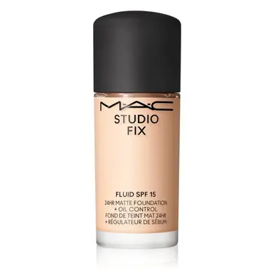 MAC Cosmetics Mini Studio Fix Fluid SPF 15 24HR Matte Foundation + Oil Control matující make-up 