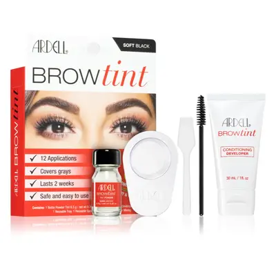 Ardell Brow Tint barva na obočí odstín Soft Black