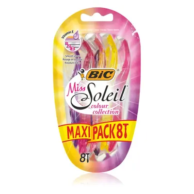 BIC Miss Soleil Color jednorázová holítka pro ženy 8 ks