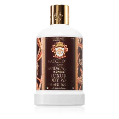 Saponificio Artigianale Fiorentino Patchouli and Sandalwood sprchový gel pro všechny typy pokožk