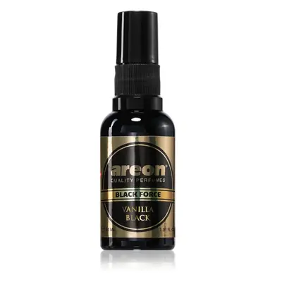 Areon Black Force Vanilla Black osvěžovač vzduchu 30 ml