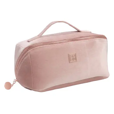 SOSU Cosmetics Luxury Velvet Vanity Bag kosmetická taška dámská velká odstín Nude 1 ks