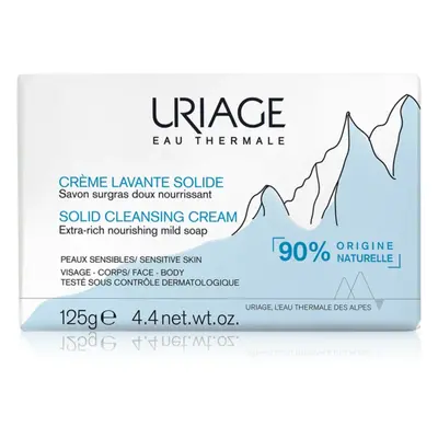 Uriage Hygiène Solid Cleansing Cream jemný čisticí krém s termální vodou z francouzských Alp 125