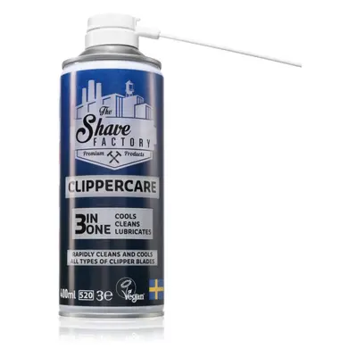 The Shave Factory Clippercare sprej na holicí strojky 400 ml