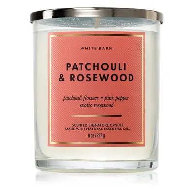 Bath & Body Works Patchouli & Rosewood vonná svíčka 227 g