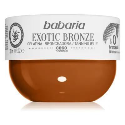 Babaria Tanning Jelly Exotic Bronze tělový gel pro intenzivní opálení 300 ml