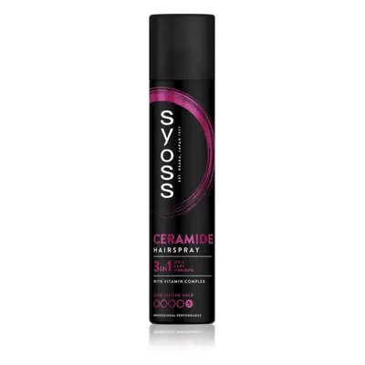 Syoss Ceramide Hairspray lak na vlasy s extra silnou fixací 300 ml