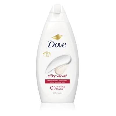 Dove Silky Velvet sprchový gel 450 ml