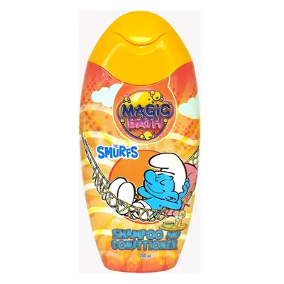 The Smurfs Magic Bath Shampoo & Conditioner šampon a kondicionér pro děti 200 ml