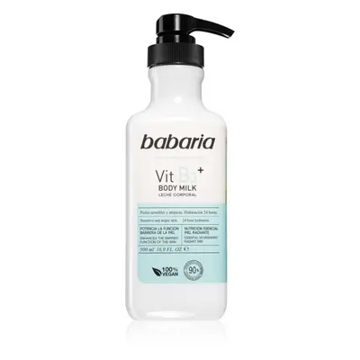 Babaria Vitamin B3 zvláčňující hydratační tělové mléko pro všechny typy pokožky 500 ml