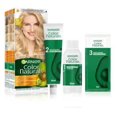 Garnier Color Naturals Creme barva na vlasy odstín 10 Bardzo Bardzo Jasny Blond 1 ks