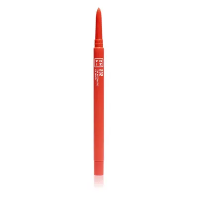 3INA The Automatic Lip Pencil konturovací tužka na rty odstín 232 Hot coral 0.35 g