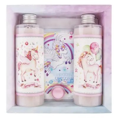 Bohemia Gifts & Cosmetics Unicorn dárková sada do koupele pro děti