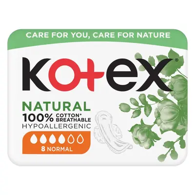 Kotex Natural Normal vložky 8 ks