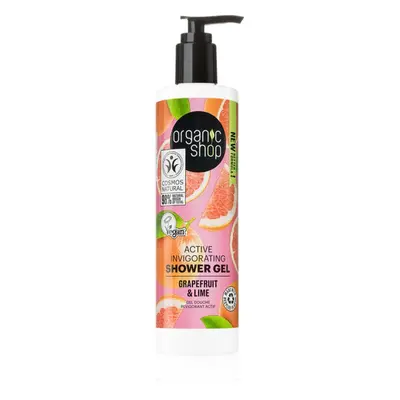 Organic Shop Grapefruit & Lime aktivní sprchový gel 280 ml