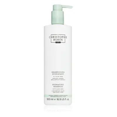 Christophe Robin Hydrating Shampoo with Aloe Vera hydratační šampon s aloe vera 500 ml