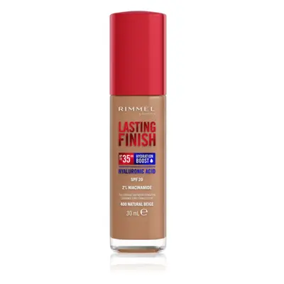 Rimmel Lasting Finish 35H Hydration Boost hydratační make-up SPF 20 odstín 400 Natural Beige 30 