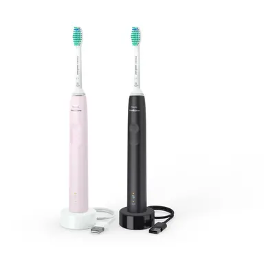 Philips Sonicare 3100 HX3675/15 elektrický zubní kartáček 2 ks