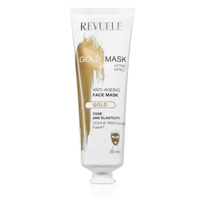 Revuele Gold Mask Liftging Effect liftingová a zpevňující maska na obličej 80 ml