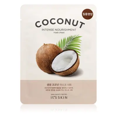 It´s Skin The Fresh Mask Coconut plátýnková maska s vysoce hydratačním a vyživujícím účinkem 18 