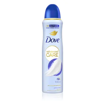 Dove Advanced Care Talco antiperspirant pro ženy 11x150 ml