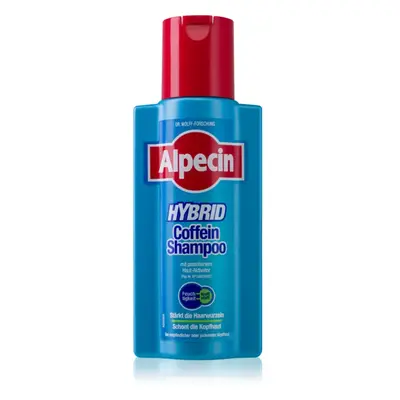 Alpecin Hybrid kofeinový šampon pro citlivou pokožku hlavy 250 ml