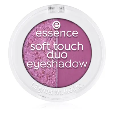 essence Soft Touch Duo oční stíny odstín 02 Berry Crush 1 g