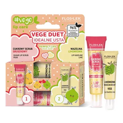 FlosLek Laboratorium Vege Lip Care Perfect Lips dárková sada na rty