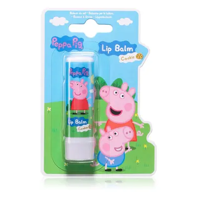 Peppa Pig Lip Balm New balzám na rty pro děti Cookie 4.4 g