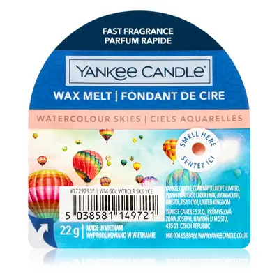 Yankee Candle Watercolour Skies vosk do aromalampy 22 g