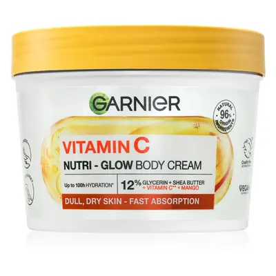 Garnier Body SuperFood rozjasňující tělový krém s vitaminem C 380 ml