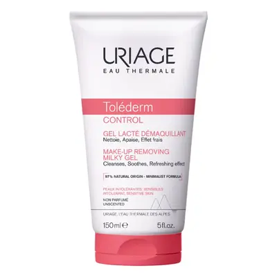 Uriage Toléderm Control Make-up Removing Milky Gel čisticí a odličovací gel 100 ml