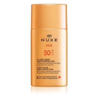 Nuxe Sun lehký ochranný fluid SPF 50 50 ml