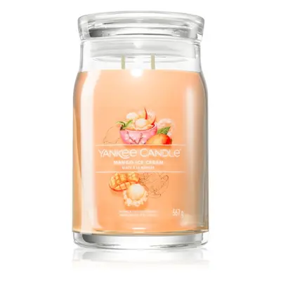 Yankee Candle Mango Ice Cream vonná svíčka Signature 567 g