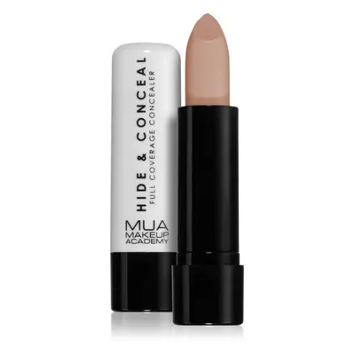 MUA Makeup Academy Hide & Conceal krémový korektor pro plné krytí odstín Natural 3 g