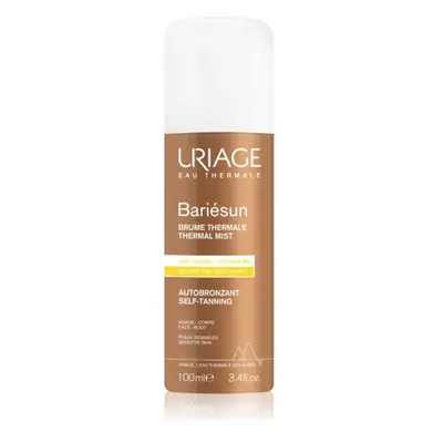 Uriage Bariésun Thermal Mist Self-Tanning samoopalovací sprej na tělo a obličej 100 ml