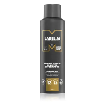 label.m Fashion Edition suchý šampon pro tmavé vlasy 200 ml