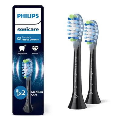 Philips Sonicare Premium Plaque Defense HX9042/88 náhradní hlavice pro zubní kartáček 2 ks