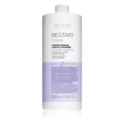 Revlon Professional Re/Start Color fialový šampon pro blond a melírované vlasy Purple Cleanser 1