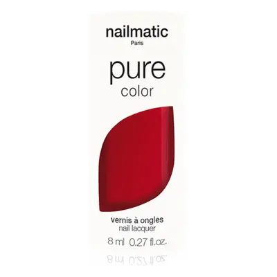 Nailmatic Pure Color lak na nehty DITA- Rouge Profond / Deep Red 8 ml