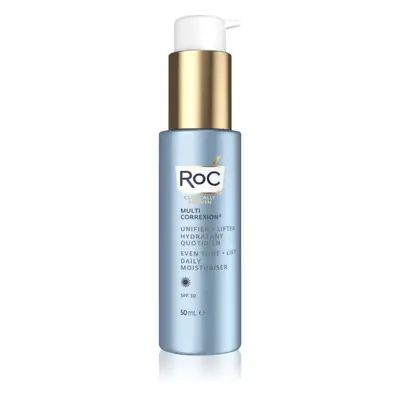 RoC Multi Correxion Even Tone + Lift zpevňující denní krém pro jednotný tón pleti SPF 30 50 ml