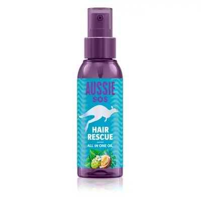 Aussie SOS Hair Rescue hydratační a vyživující olej na vlasy 100 ml